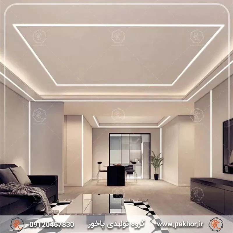 مزایای ترکیب نور در چراغ خطی توکار